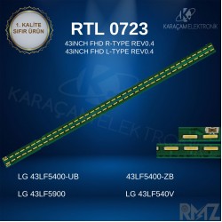RTL0723T , 43iNCH FHD R-TYPE REV0.4 , 43iNCH FHD L-TYPE REV0.4 , G1GAN01-0793A , G1GAN01-0794A, NC430EUN-AACR1