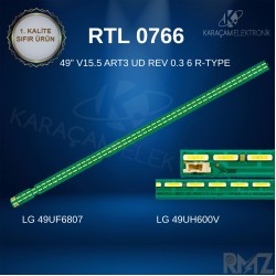 RTL0766T , 49” V15.5 ART3 UD REV 0.3 6 R-TYPE , 49” V15.5 ART3 UD REV 0.3 6 R-TYPE,LC490EGG(FH)(M1)