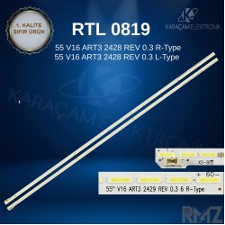 RTL0819T,  55 V16 ART3 2428 REV 0.3 R-Type ,  55 V16 ART3 2428 REV 0.3 L-Type ,LC550EUE(FJ)(M1) , LC550EUE-FJ-M1