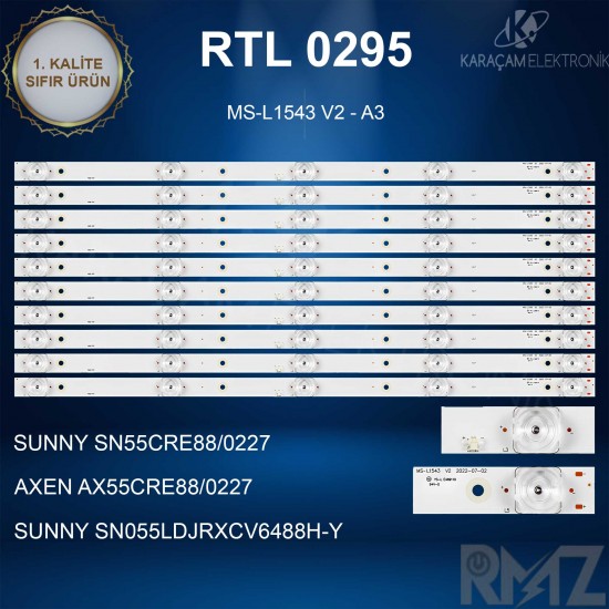 SUNNY SN55CRE88/0227 LED BAR , SN055LDJRXCV6488H-Y LED BAR, MS-L1544 V5 ,AXEN AX55CRE88/0227 LED BAR 