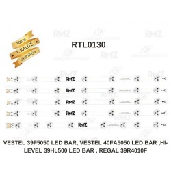 VESTEL 39F5050 LED BAR, VESTEL 40FA5050 LED BAR ,HI-LEVEL 39HL500 LED BAR , REGAL 39R4010F