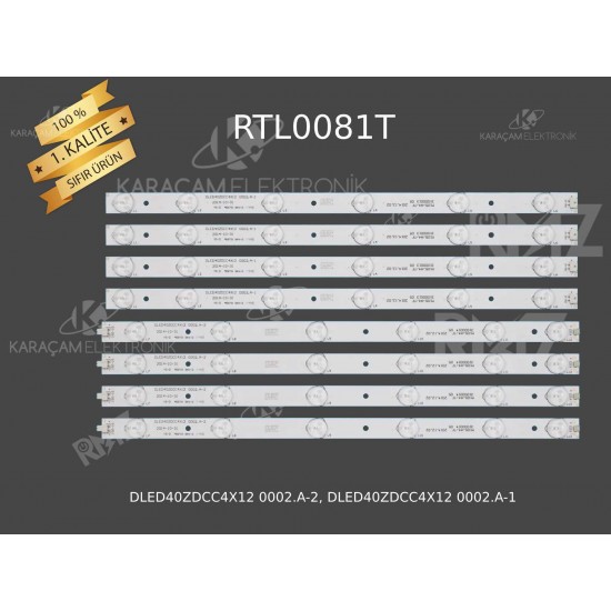 RTL0081T , DLED40ZDCC4X12 0002.A-2, DLED40ZDCC4X12 0002.A-1
