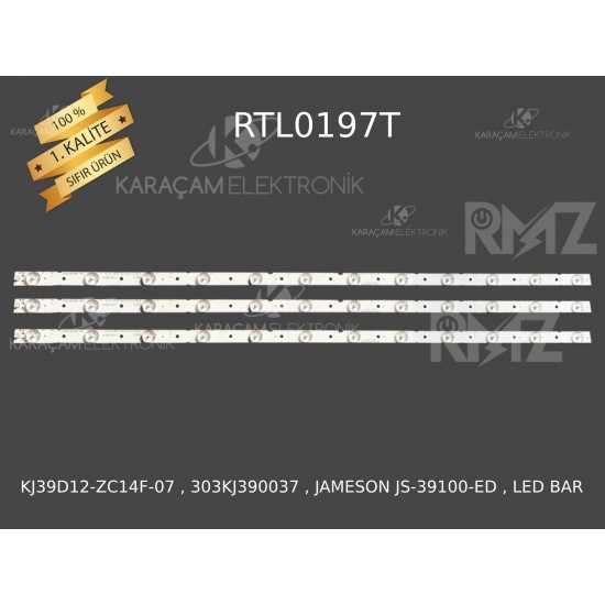 KJ39D12-ZC14F-07 , 303KJ390037 , JAMESON JS-39100-ED , LED BAR