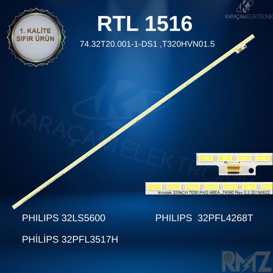 RTL1516T , LG INNOTEK 32INCH 7030PKG 48EA , T320HVN01.0 , 74.32T20.001-1-DS1 ,T320HVN01.5